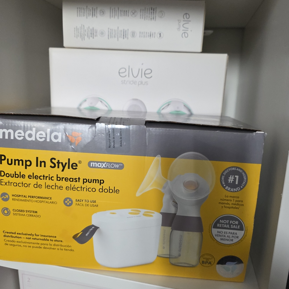 Medela Pump In Style Double Electric Breast Pump - Yellow and White